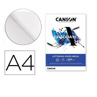 Ritblock Canson C31250P028 Vit A4 Papper