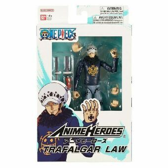 Actionfigurer One Piece Bandai Anime Heroes: Trafalgar Law 17 cm