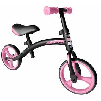 Barncykel SKIDS CONTROL   Utan pedaler Svart Rosa