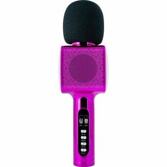 Karaoke Mikrofon BigBen Party PARTYBTMIC2PK Fuchsia