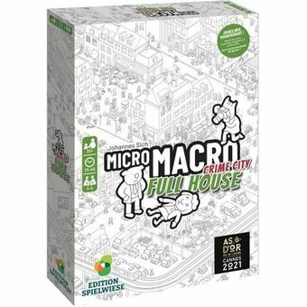 Sällskapsspel BKR Bunker Micro Macro 2 Crime City - Full House