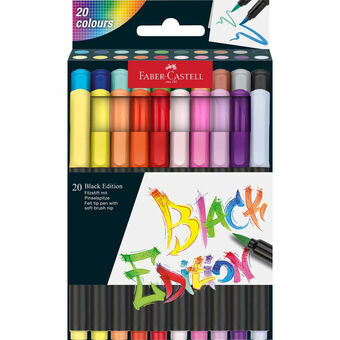 Tuschpennor Faber-Castell 116452 Multicolour (20 Delar)