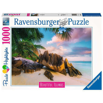 Pussel Ravensburger 169078 Seychelles 1000 Delar