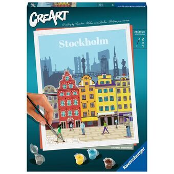 Målning med siffror Ravensburger Stockholm