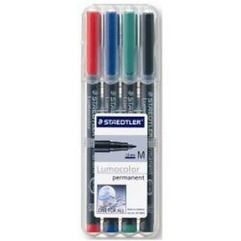 Permanent markörpenna Staedtler 317 WP4 (4 antal)