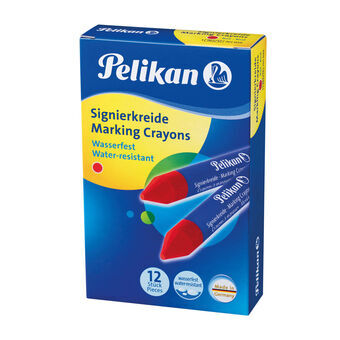 Tjocka färgpennor Pelikan 701029 Röd 12 Delar