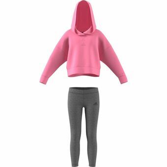 Träningskläder, Barn Adidas Fleece Ljusrosa - 6-7 år