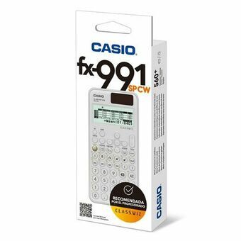 Vetenskaplig Kalkylator Casio Blå Vit