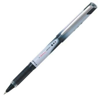 Liquid ink ballpoint pen Pilot Roller V-Ball Grip 0,7 Svart 12 antal