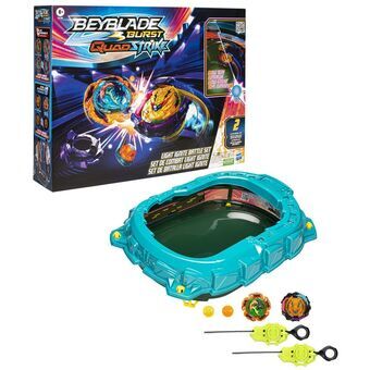 Stadionuppsättning och stridstoppar Beyblade Burst - Quad Strike