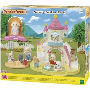 Leksakspaket Sylvanian Families 5746 Nursery sandbox & Pool Plast