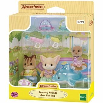 Tillbehör till dockhus Sylvanian Families 5749 Nursery Friends Pool Fun trio