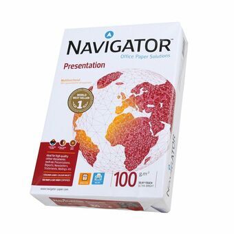 Skrivarpapper Navigator NAV-100-A4 A4 500 Blad Vit (1 antal) (500 antal)