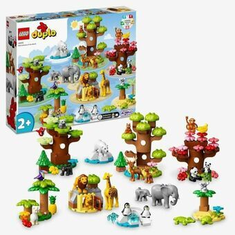 Playset Lego 10975 DUPLO Wild Animals of the World (142 Delar)