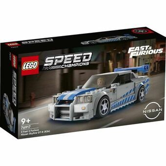 Playset Lego Fast and Furious: 76917 Nissan Skyline GT-R (R34) 319 Delar