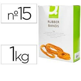 Elastiska band Q-Connect KF15179 Brun