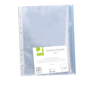 Fodral Q-Connect KF00311 Transparent Plast A4 (100 antal)