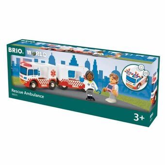 Playset Brio Rescue Ambulance 4 Delar