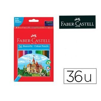 Färgpennor Faber-Castell Castle Multicolour 36 Delar