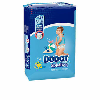 Engångsblöjor Dodot Splashers 4-5 9-15 kg (11 Antal)