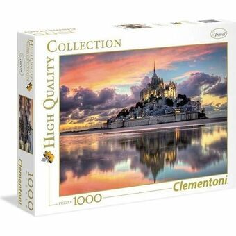 Pussel Clementoni The magnificent Mont Saint-Michel 39367.1 98 x 33 cm 1000 Delar