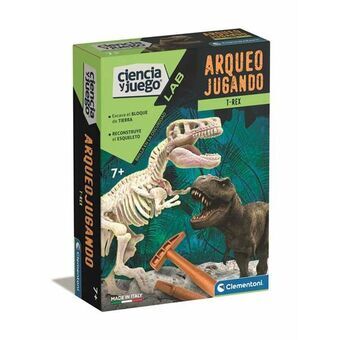 Utbildningsspel Clementoni Arqueojugando T-Rex 15 x 21 x 5,5 cm