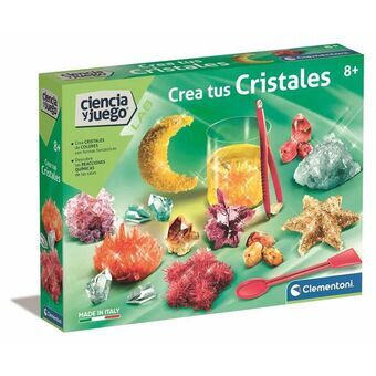 Utbildningsspel Clementoni Crea tus Cristales 37 x 28,1 x 6,5 cm (ES)