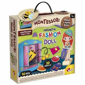 Utbildningsspel Lisciani Giochi Magnetic Fashion Doll (FR)