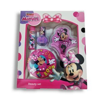 Sminkset för barn Cartoon Minnie Set Belleza Lote 4 Delar