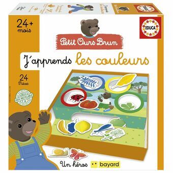 Utbildningsspel Educa J´apprends les couleurs (FR)