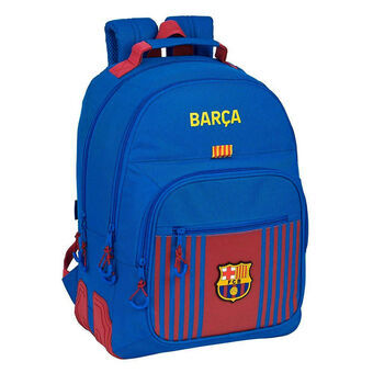 Skolryggsäck F.C. Barcelona 21/22 Rödbrun Marinblå 32 x 42 x 15 cm