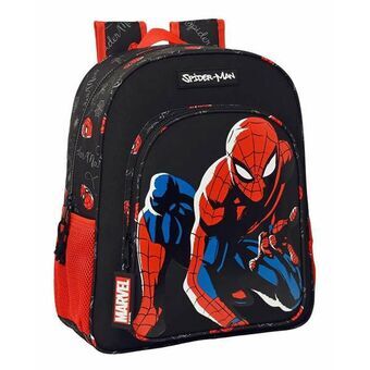 Skolryggsäck Spider-Man Hero Svart 32 x 38 x 12 cm