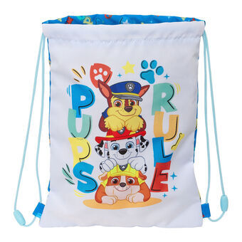 Skopåse med remmar The Paw Patrol Pups Rule 26 x 34 x 1 cm