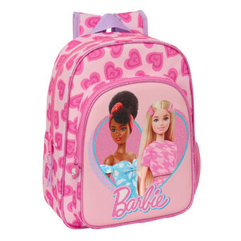 Skolryggsäck Barbie Love Rosa 26 x 34 x 11 cm