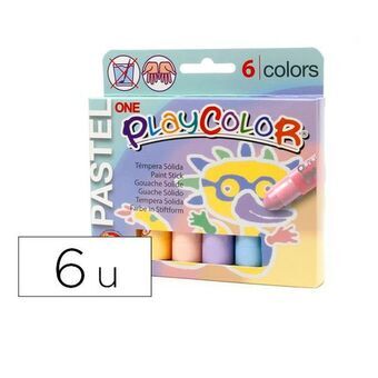 Gouache INSTANT 18401 Multicolour Plast (6 Delar)