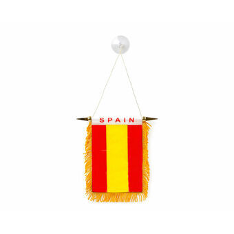 Flagga 12 cm Spanien Sugproppsfäste