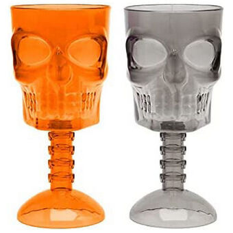 Glas Ø 8 cm Halloween Multicolour