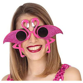 Glasögon Rosa flamingo Maskeraddräktsaccessoarer Rosa