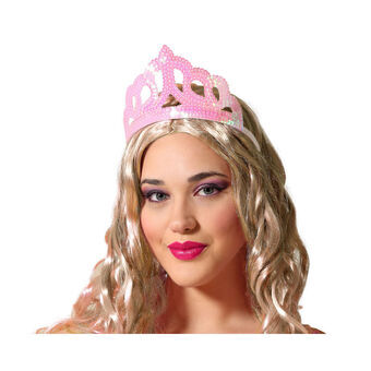 Diadem Rosa Prinsessa Polyester