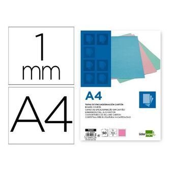 Set med lock Liderpapel TE31 Plast Multicolour