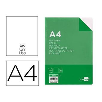 Reservdel Liderpapel RF10 Vit A4 100 Blad