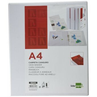 Ringpärm Liderpapel KG24 Vit A4