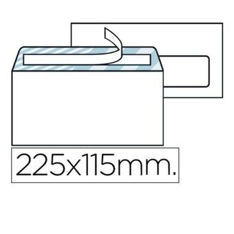 Kuvert Liderpapel SB07 Vit Papper 115 x 225 mm (500 antal)