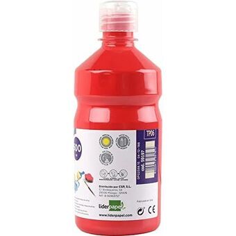 Gouache Liderpapel TP06 Röd 500 ml