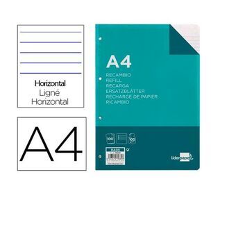 Reservdel Liderpapel RA09 A4 100 Blad Vit