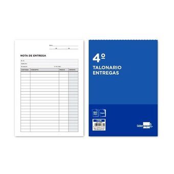 Leveransbok Liderpapel T326 A4 80 Blad