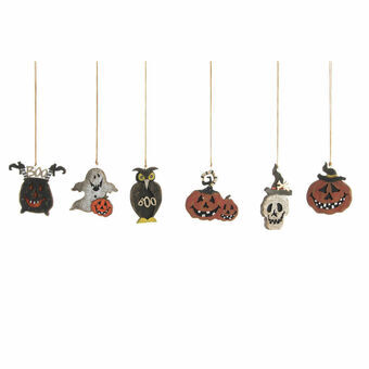 Halloweendekorationer DKD Home Decor (6 antal)