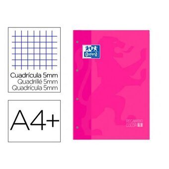 Reservdel Oxford 400123677 Rosa A4 80 Blad