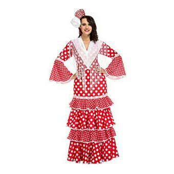 Maskeraddräkt vuxna Shine Inline Flamenca XL