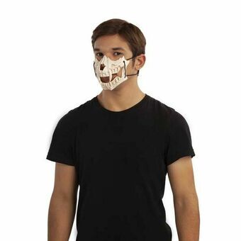 Halvmask My Other Me Rovdjur Ben One size Skelett Halloween